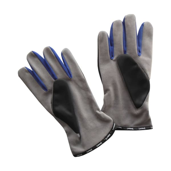 Polyester arbejdshandsker, ruskind i håndfladen, manuelle, størrelse 11, PROF
