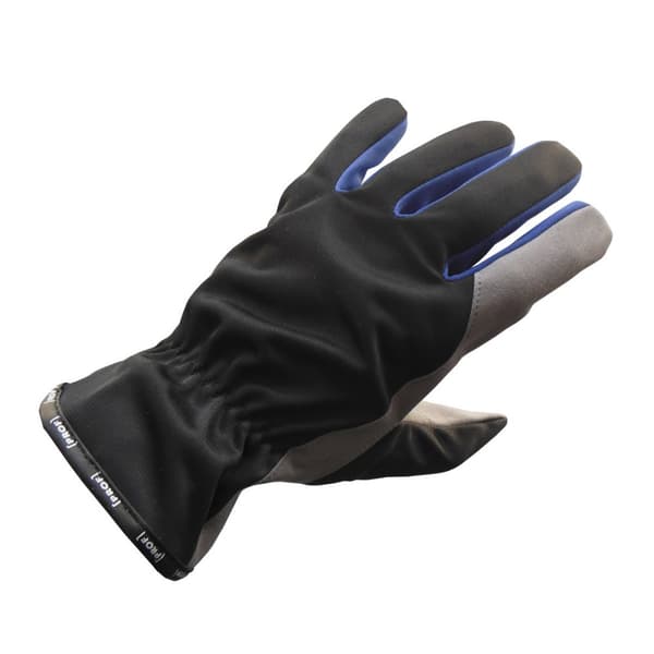 Polyester arbejdshandsker, ruskind i håndfladen, manuelle, størrelse 11, PROF