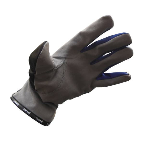 Polyester arbejdshandsker, ruskind i håndfladen, manuelle, størrelse 11, PROF
