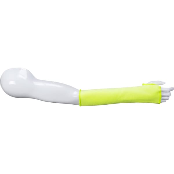 Anti-cut ærme 14 tommer (35 cm) - Gul