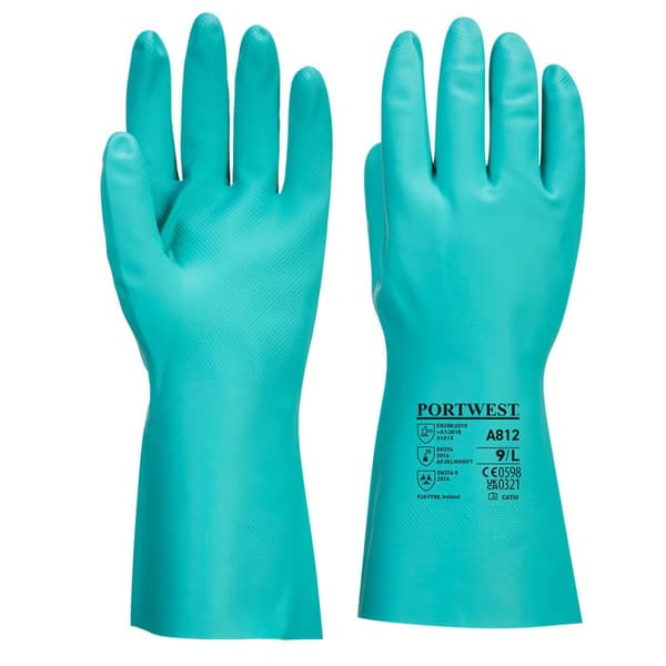 Nitrosafe Plus kemikaalikäsine - vihreä XL