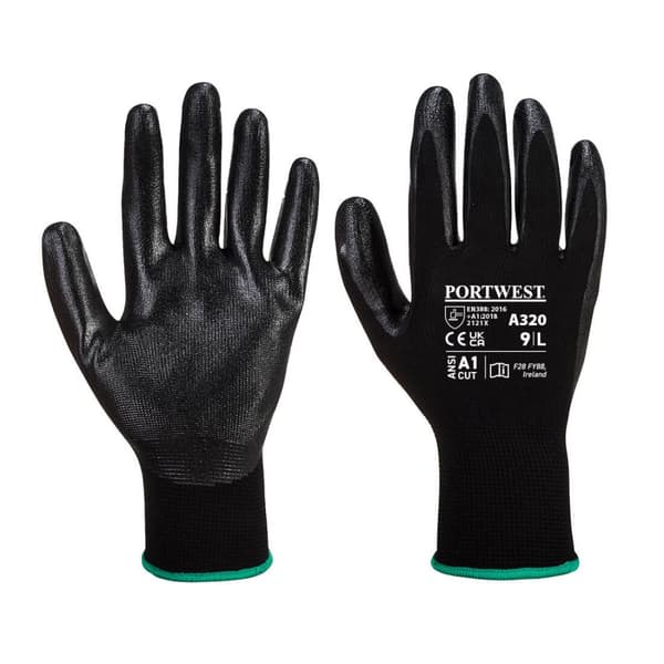 Dexti-Grip Handske - Sort S