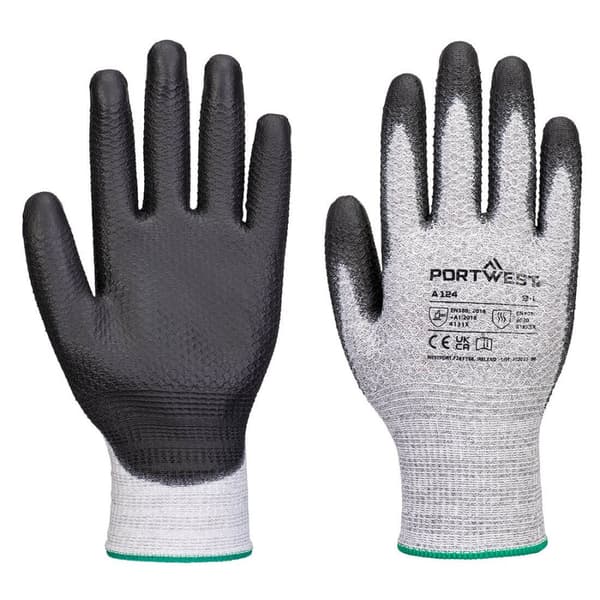 Grip 13 PU Diamantstrikhandske - 12 par Portwest A124G8R S