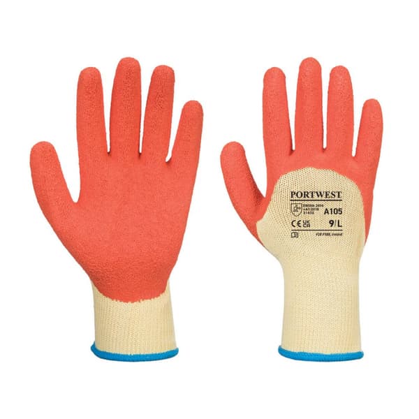 Grip XTra Handske - Gul/Orange L