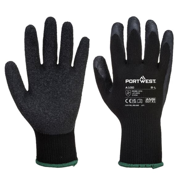Grip Handske - Sort M