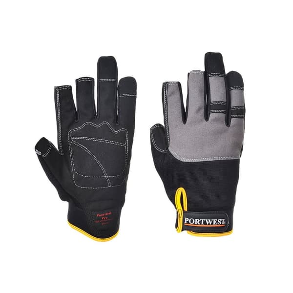 Powertool Pro Handske - Sort XL