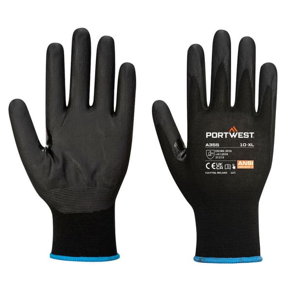 NPR15 Nitrilskumhandsker med touchskærm - 12 par Portwest A355K8R L