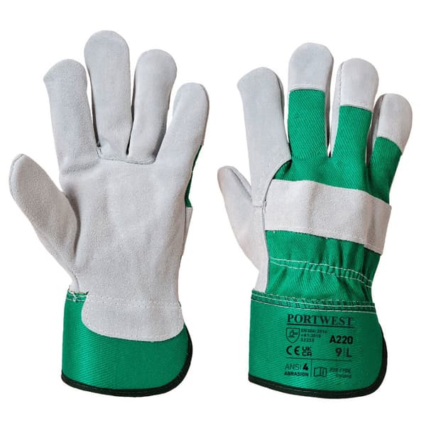 Rigger Premium Kromhandske - Grøn XXXL