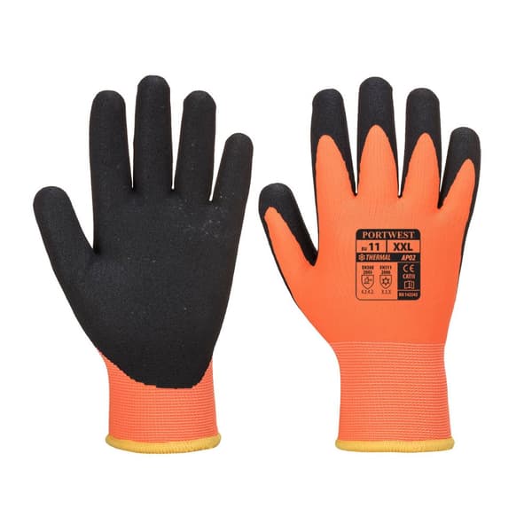 Thermo Pro Ultra Handske - Orange/Sort S