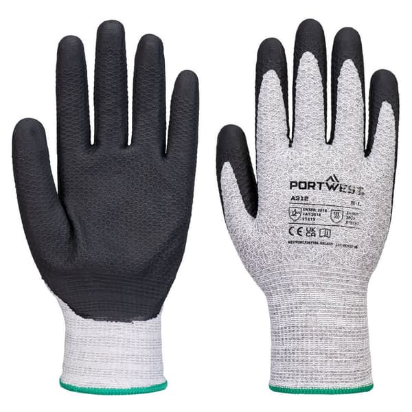 Portwest A312G8R XXL nitrilbelagte handsker (12 par)