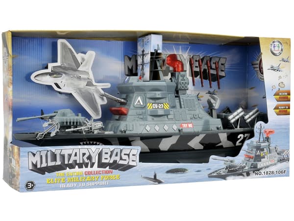 Military Ship  Lights Sounds