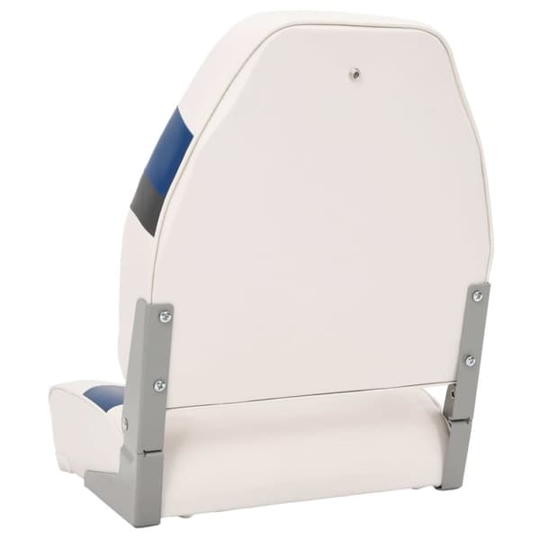 vidaXL foldbare bådsæder 2 stk. 44x38x55 cm sort