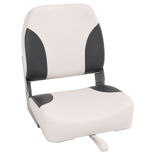 vidaXL foldbare bådsæder 2 stk. 41x36x48 cm sort