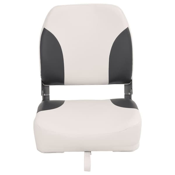 vidaXL foldbare bådsæder 2 stk. 41x36x48 cm sort