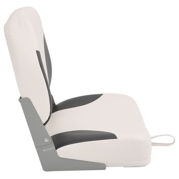 vidaXL foldbare bådsæder 2 stk. 41x36x48 cm sort