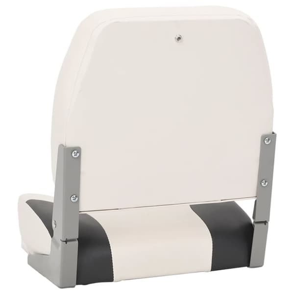 vidaXL foldbare bådsæder 2 stk. 41x36x48 cm sort