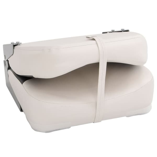 vidaXL foldbare bådsæder 2 stk. 41x36x48 cm sort