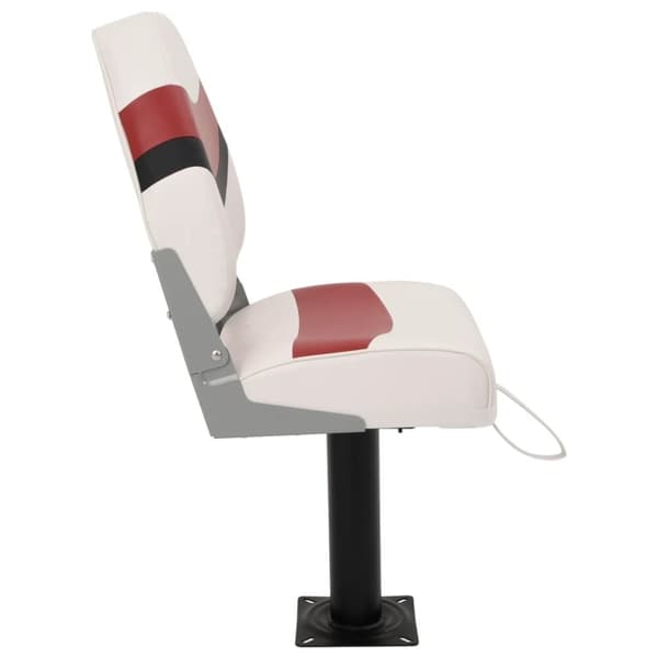 vidaXL Båtsete med sokkel 360° roterbar