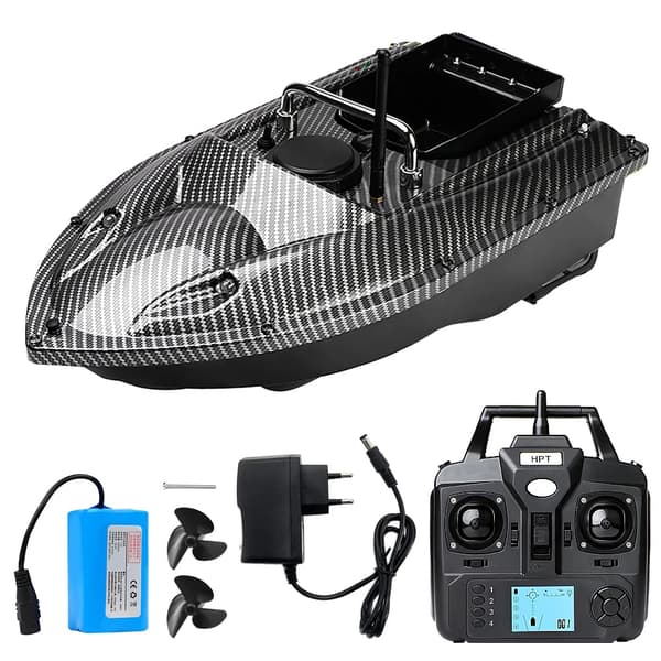 Etäohjattava kalastusviehevene, GPS-navigointi, suuri kuormakapasiteetti,V020 GPS 12000mAh