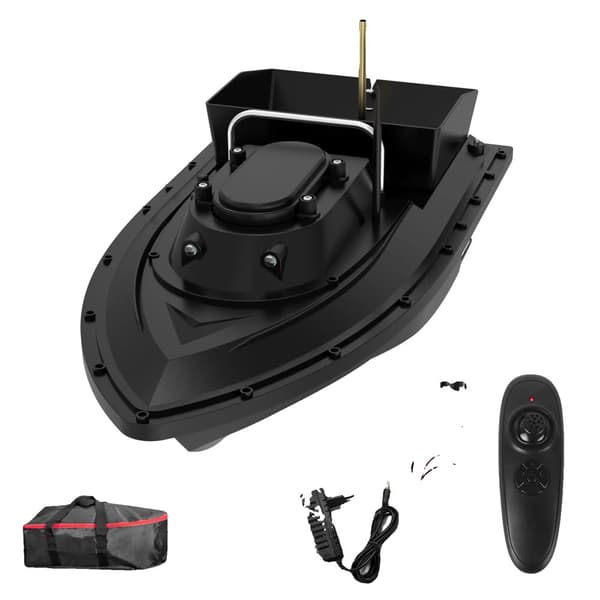 Fjernstyret Fiskebait Båd, 18000mAh Batteri, 500 Meter Rækkevidde,18000mAh