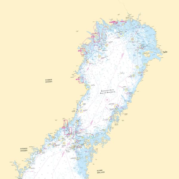 Specialkort Sjöfartsverket 4151 Piteå (Utgåva 2024)
