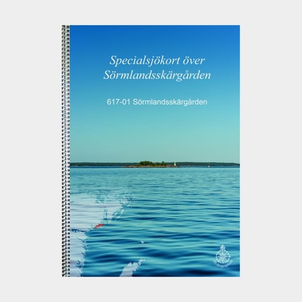 Båtsportkort Hydrographica 617-01 Sörmlandsskärgården, A3 ringbundet