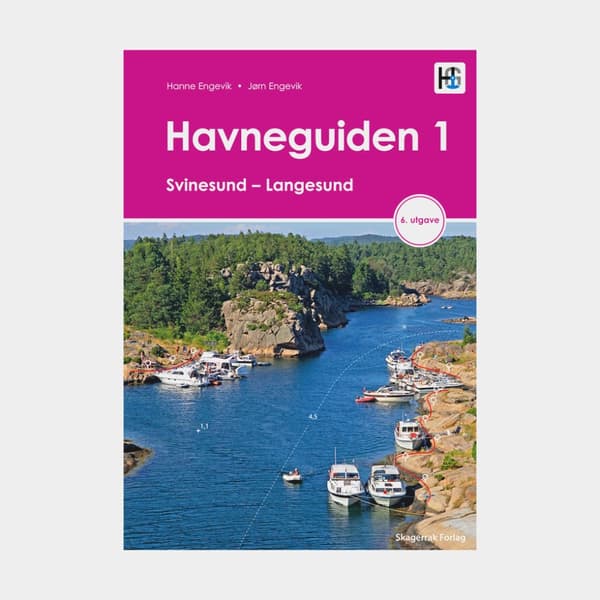 Hamnguide Skagerrak Förlag Havneguiden 1 Svinesund - Langesund, utgåva 6, norsk text