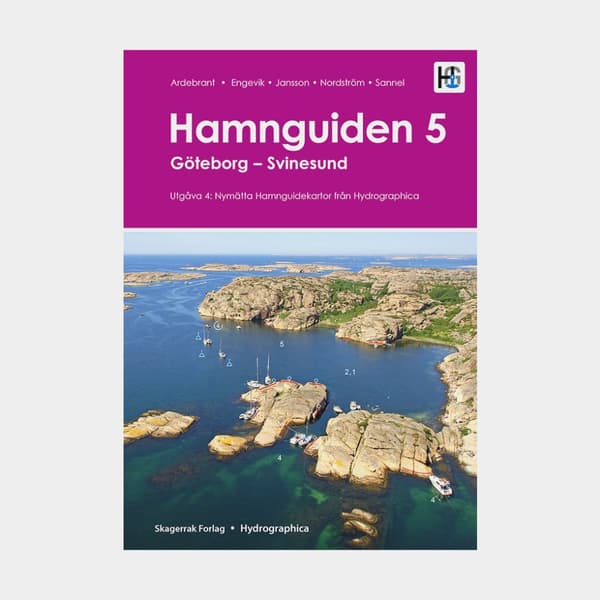 Hamnguide Skagerrak Förlag Hamnguiden 5, Göteborg - Svinesund, utgåva 4, svensk text