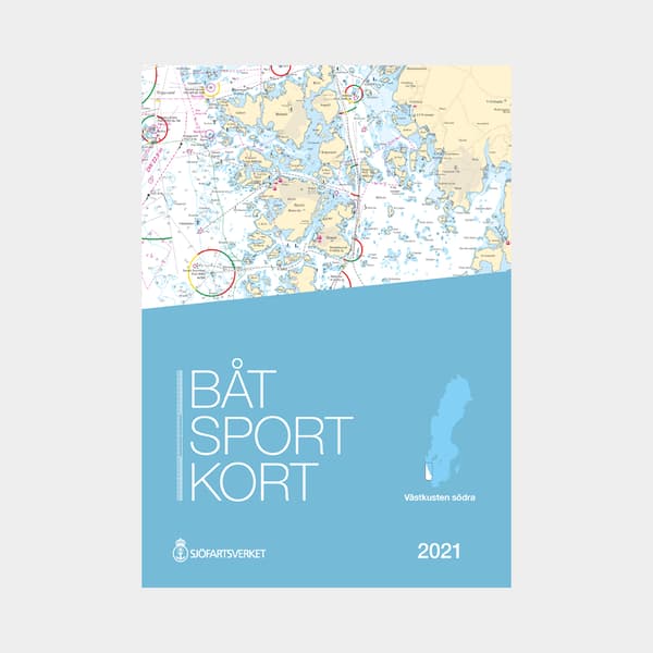 Båtsportkortspaket Sjöfartsverket - Hela västkusten (Norra + södra)