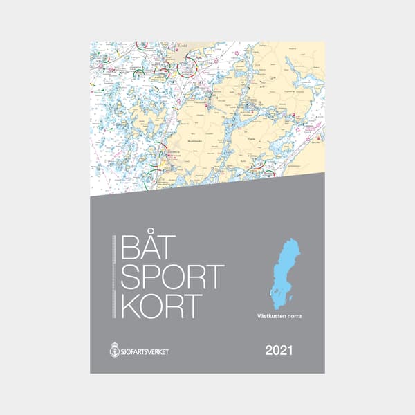 Båtsportkortspaket Sjöfartsverket - Hela västkusten (Norra + södra)