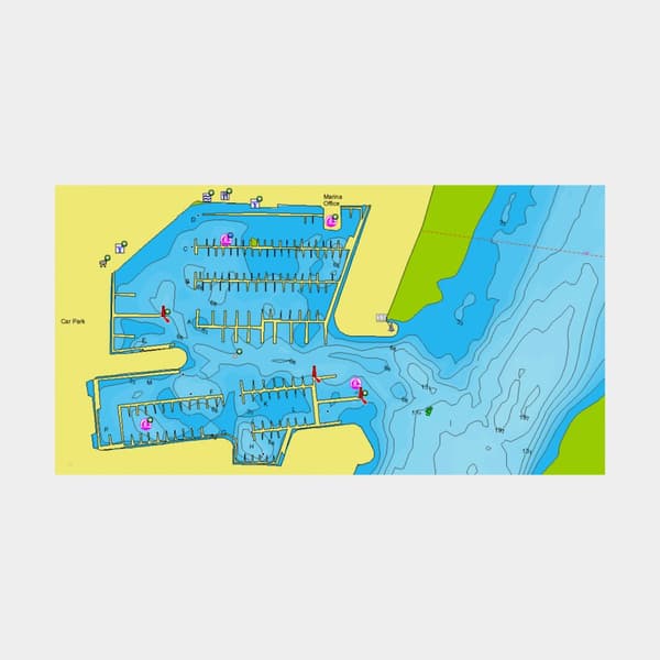 Elektroniskt sjökort Navionics Nav+ EU644L - Östersjön