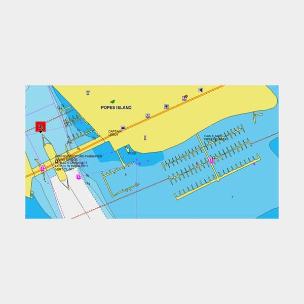 Elektroniskt sjökort Navionics Nav+ EU644L - Östersjön