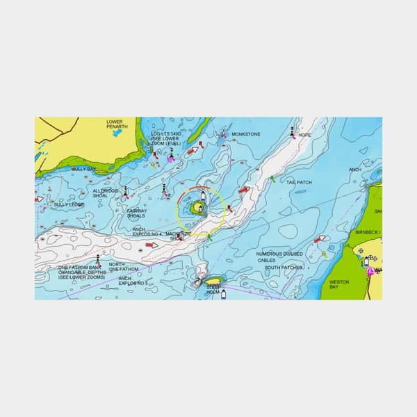Elektroniskt sjökort Navionics Nav+ EU644L - Östersjön
