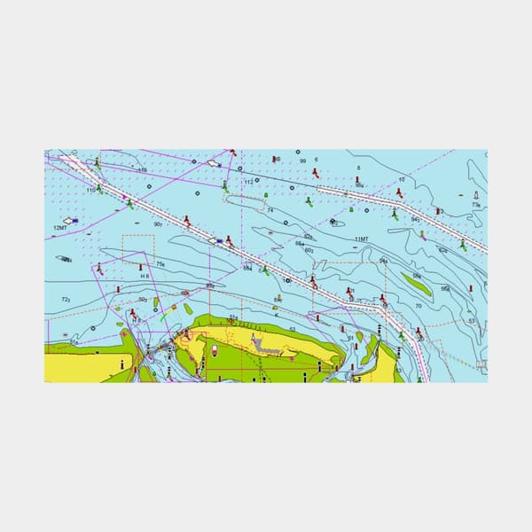 Elektroniskt sjökort Navionics Nav+ EU644L - Östersjön