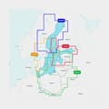 Miniatyrbild 4 av 10: Elektroniskt sjökort Navionics Nav+ EU042R - Västkusten