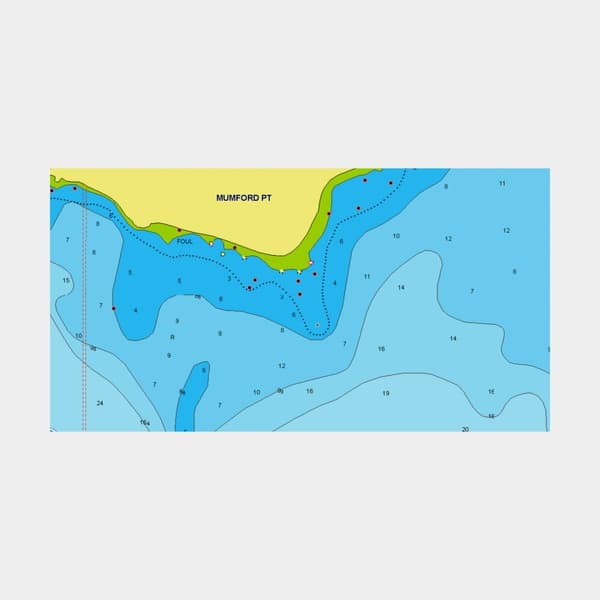Elektroniskt sjökort Navionics Nav+ EU042R - Västkusten