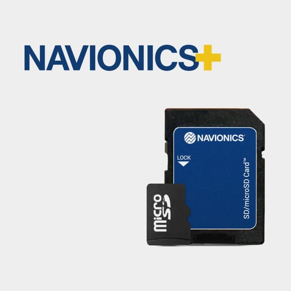 Elektroniskt sjökort Navionics Nav+ Small/Regular, förprogrammerat utan område (MicroSD/SD)