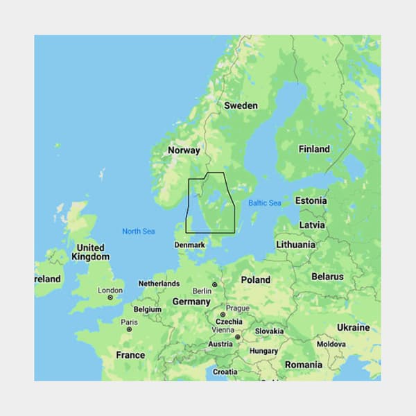 Elektroniskt sjökort C-MAP 4D - Torekov - Larvik