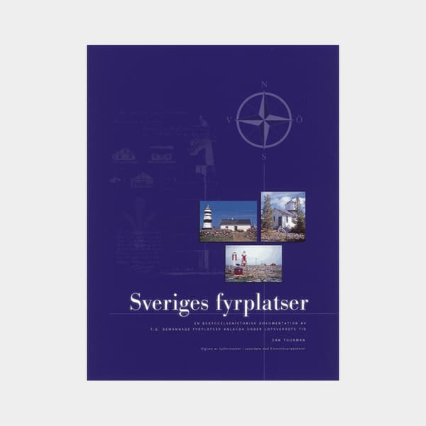 Bok Sjöfartsverket Sveriges Fyrplatser