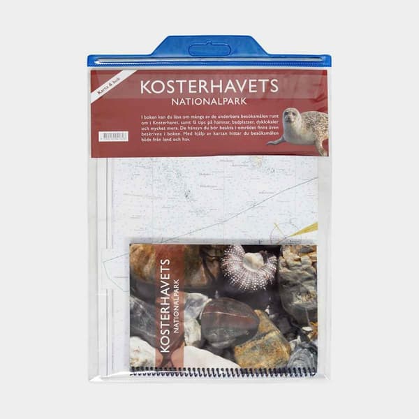 Paket med bok / hamnguide &amp; specialkort Sjöfartsverket Kosterhavets nationalpark / Kosterhavet (Utgåva 2009)