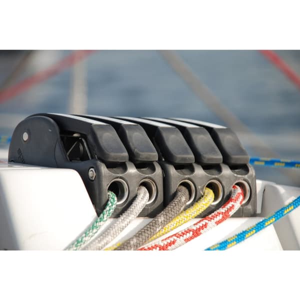 Avlastare Spinlock XTS Clutch Black, dubbel, för Ø8 - 14 mm tamp