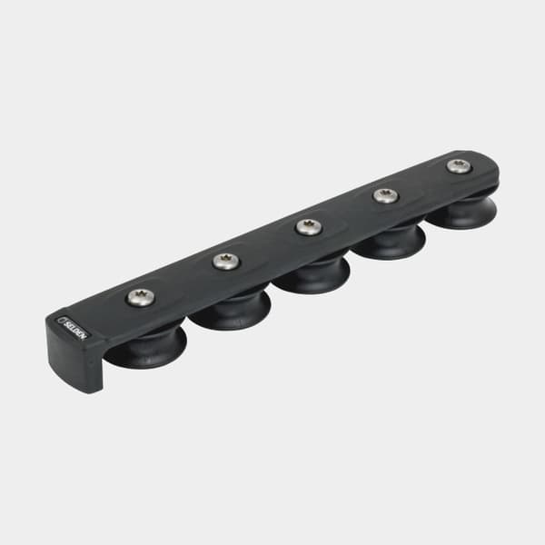 Däcksblock Seldén Organizer 50, däcksmonterad, 5-delat, passar tampar Ø12 - 16 mm