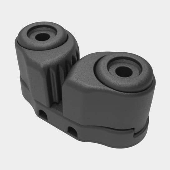 Skotlås Seldén Cam Cleat 27, 27 mm, passar tampar Ø3 - 7 mm