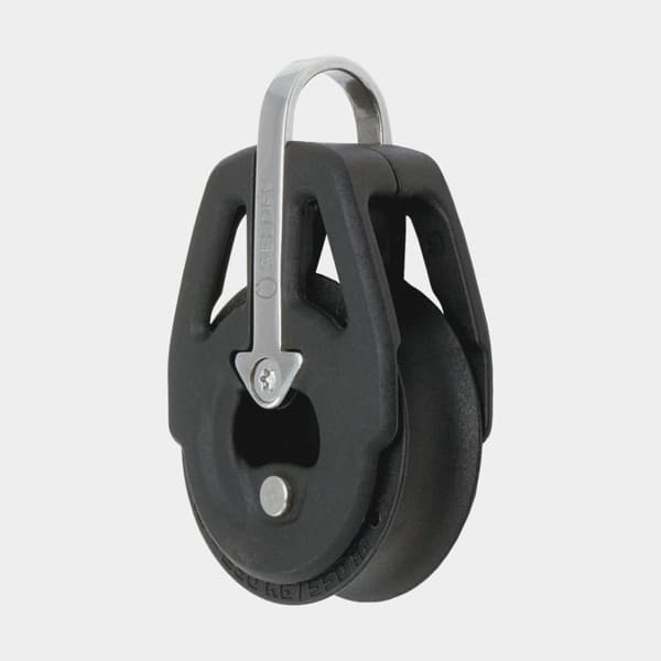 Enkelblock Seldén BBB 40, fast, kullagrat, passar tampar Ø6 - 10 mm