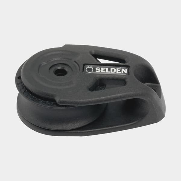Däcksblock Seldén BBB 40, däcksmonterad, kullagrat, passar tampar Ø6 - 10 mm