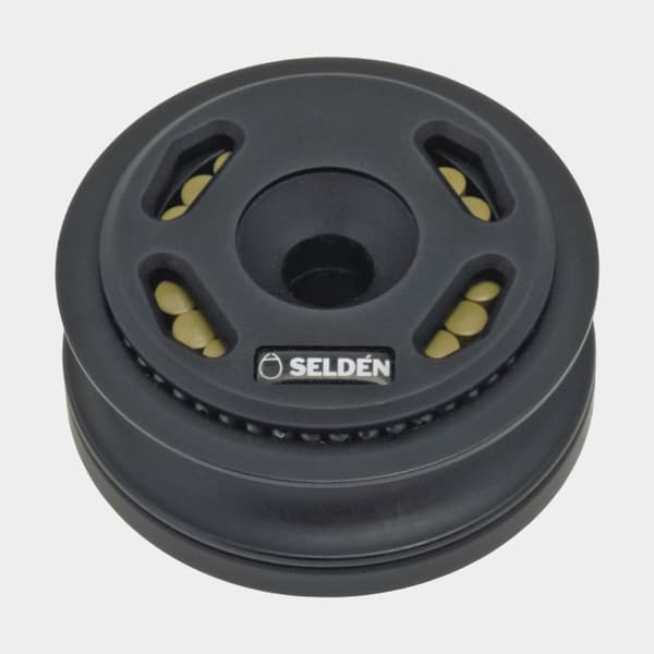 Ledblock Seldén RBB 60, däcksmonterad, rullagrat, passar tampar Ø8 - 12 mm