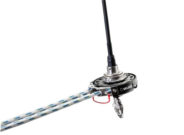 Lintrumma &amp; fallsvirvel Seldén GX10, Ø120 mm, för Ø11 mm AT-kabel, för asymmetrisk spinnaker/gennaker
