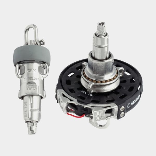 Lintrumma &amp; fallsvirvel Seldén GX10, Ø120 mm, för Ø11 mm AT-kabel, för asymmetrisk spinnaker/gennaker