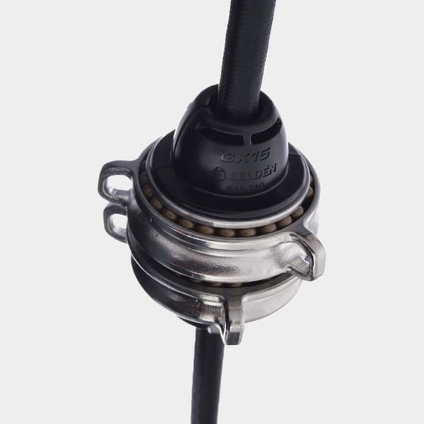 Justerbar halshornsvirvel Seldén Adjustable Tack Swivel, för GX25