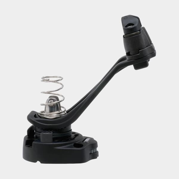 Däcksvirvel med skotlås Seldén Deck Swivel/Cam Cleat 38, passar tampar Ø8 - 12 mm